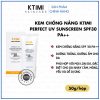 Kem KTIMI chống nắng Perfect UV Sunscreen Mild Cream SPF30 PA++