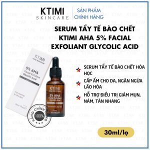 Serum KTIMI AHA 5% Facial Exfoliant Glycolic Acid