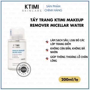 Nước tẩy trang KTIMI Makeup Remove Micellar Water 200ML